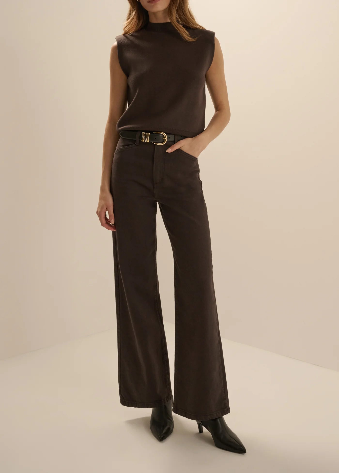 The Whitney Top - Espresso