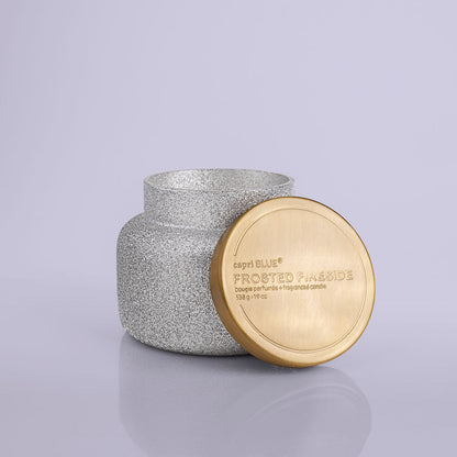 Frosted Fireside Glam Signature Jar, 19 oz