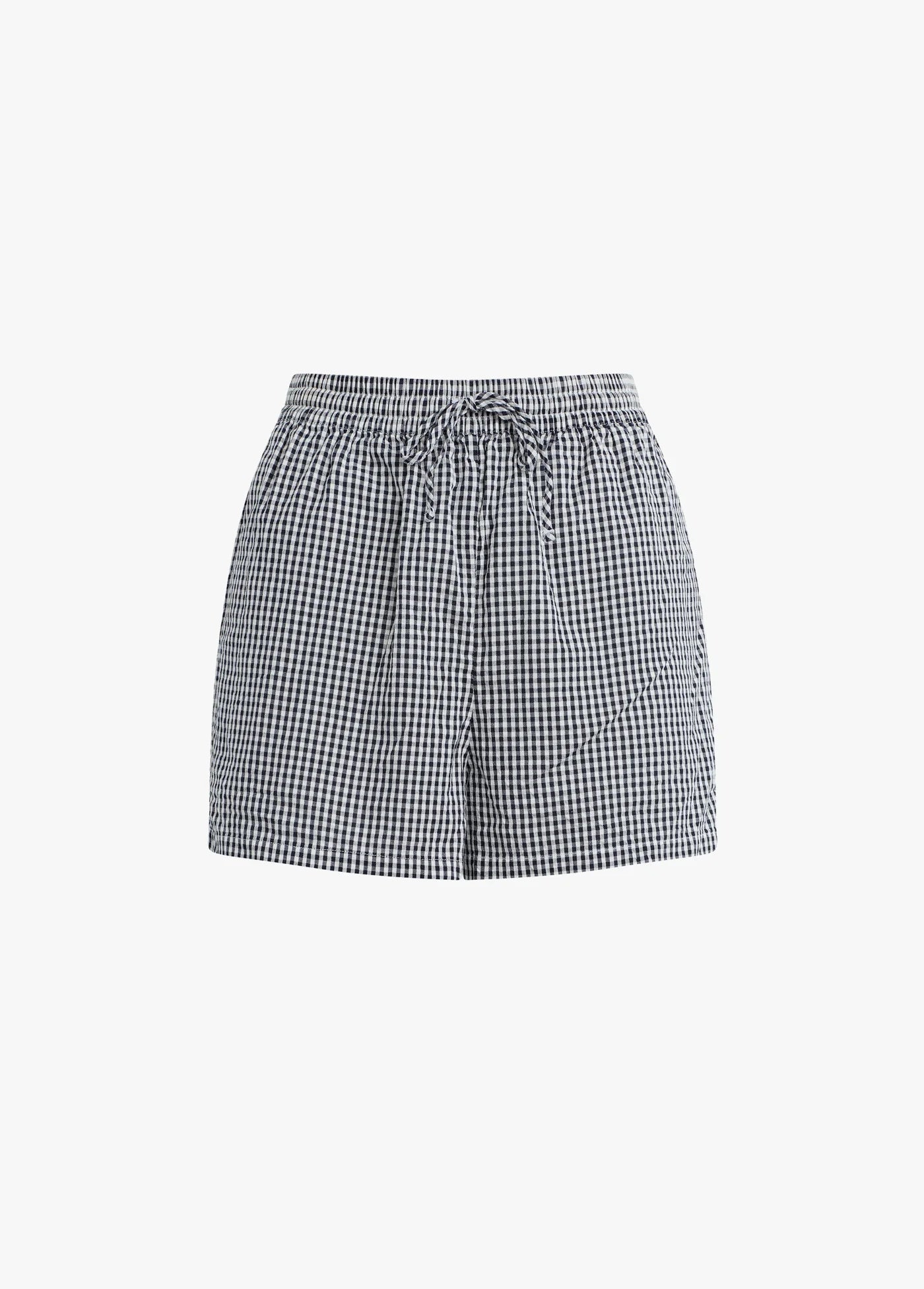 The Slip It On Short - Navy/White
