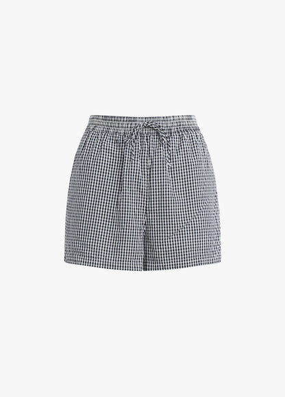 The Slip It On Short - Navy/White