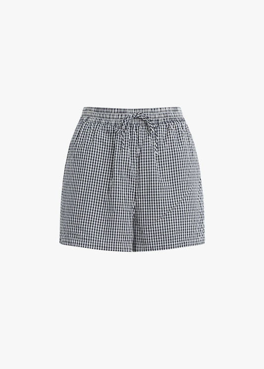The Slip It On Short - Navy/White