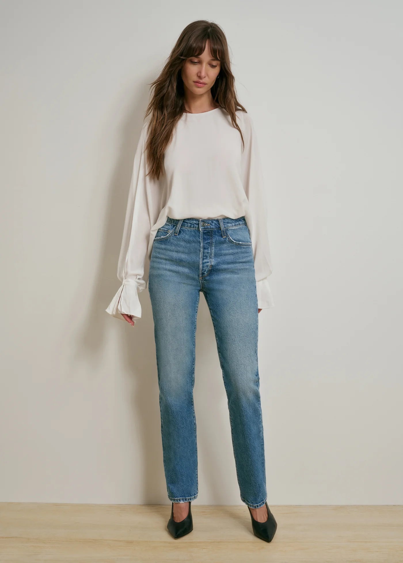The Jen Mid Rise Slim Straight - Oslo