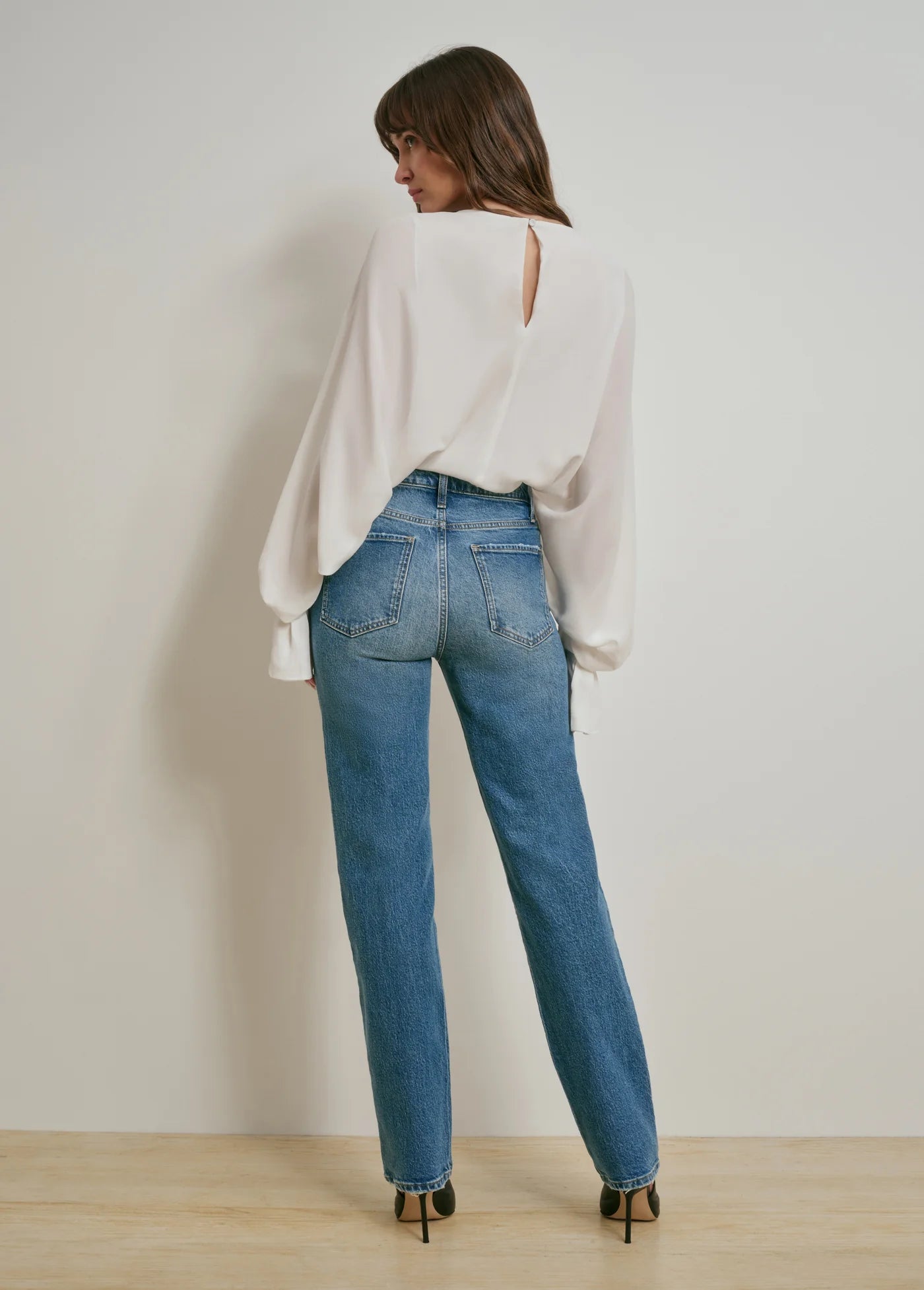 The Jen Mid Rise Slim Straight - Oslo