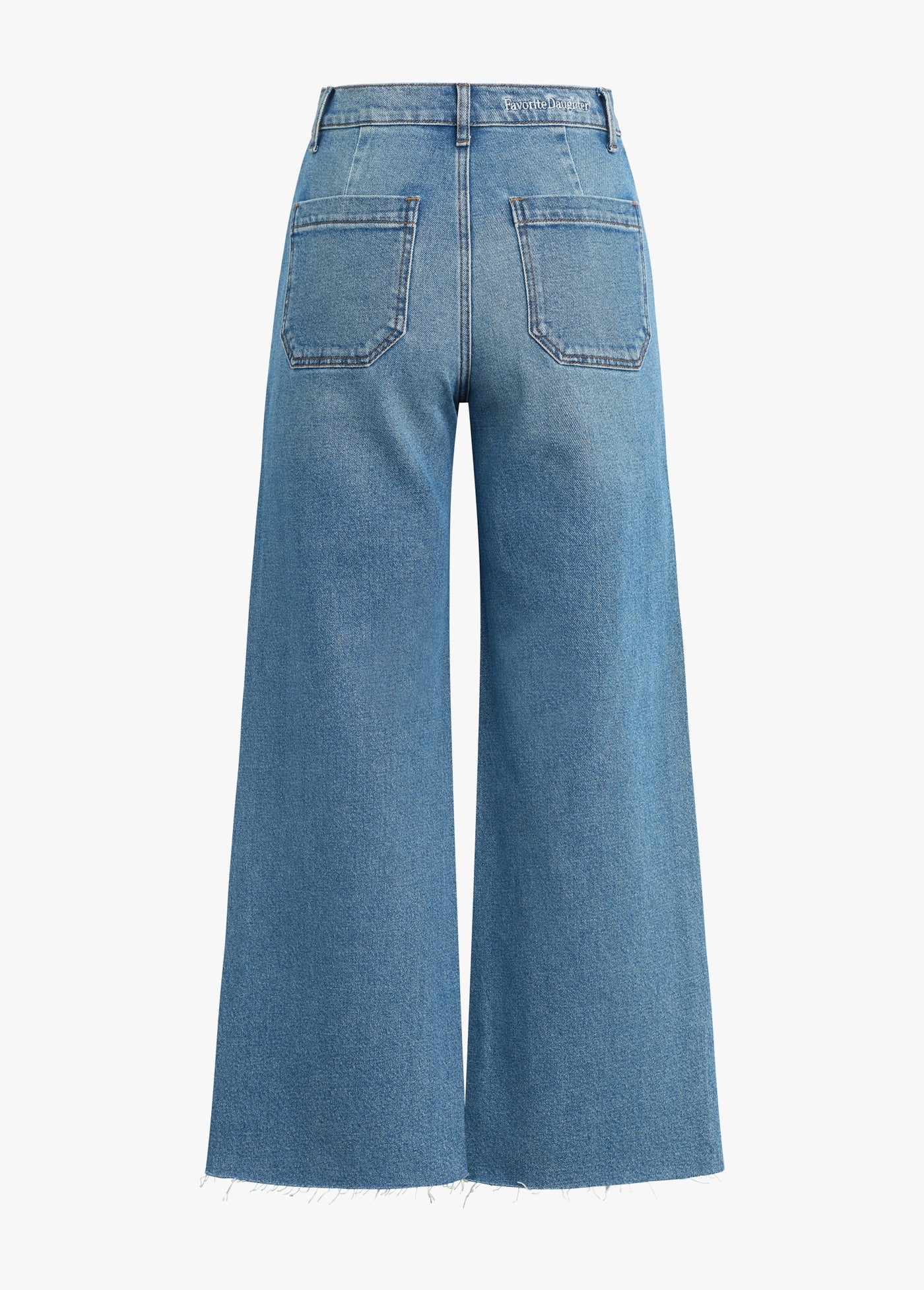 The Mischa Super High Rise Wide Leg Ankle - Rio