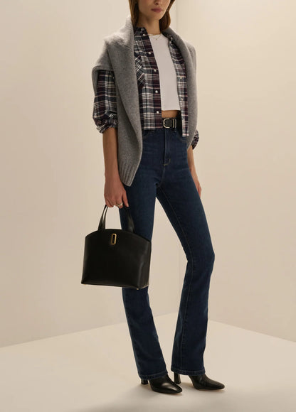 The New Habit Shirt - Navy Port Plaid