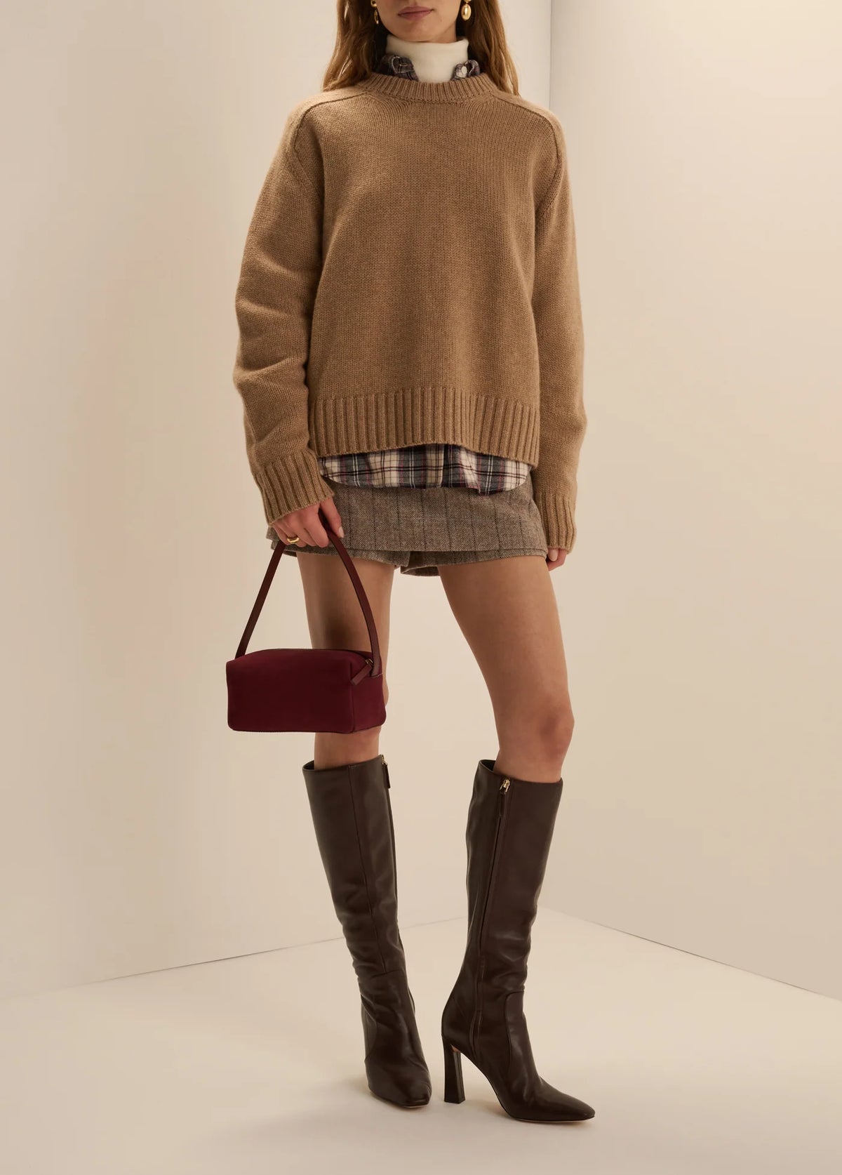 The Cashmere Sunday Morning Sweater - Camel