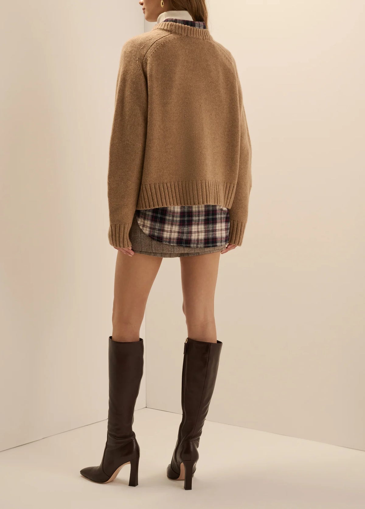 The Cashmere Sunday Morning Sweater - Camel