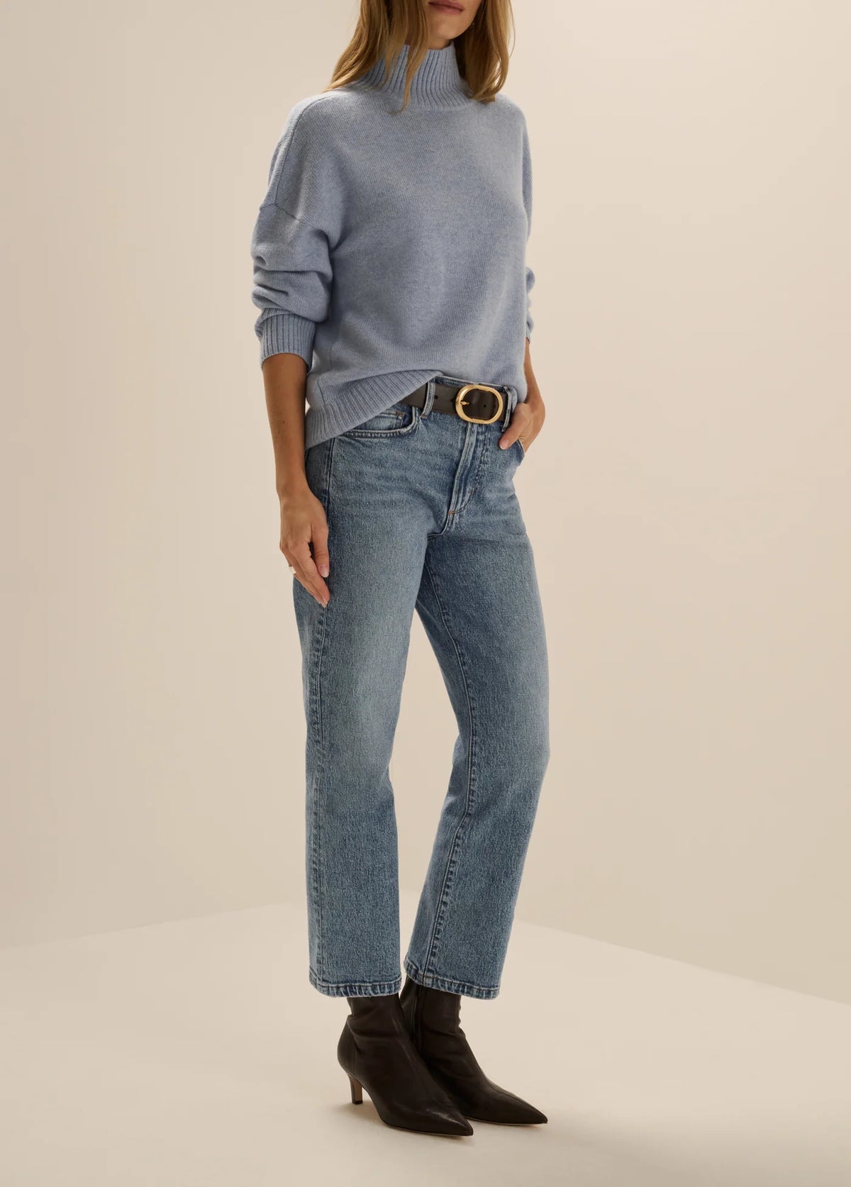 The Maddie Sweater - Baby Blue
