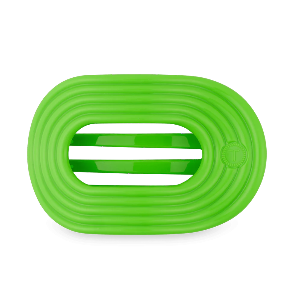 Glow For It Large Flat Round Hair Clip