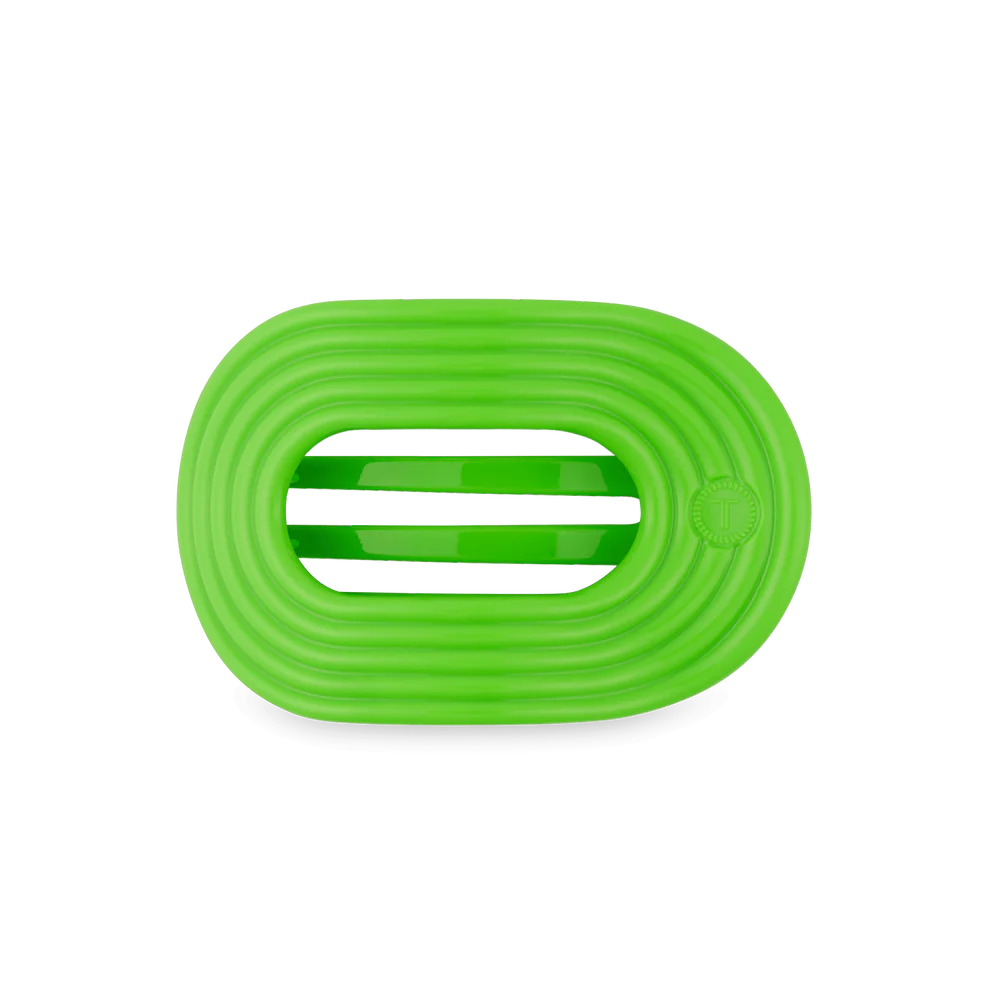 Glow For It Medium Flat Round Hair Clip