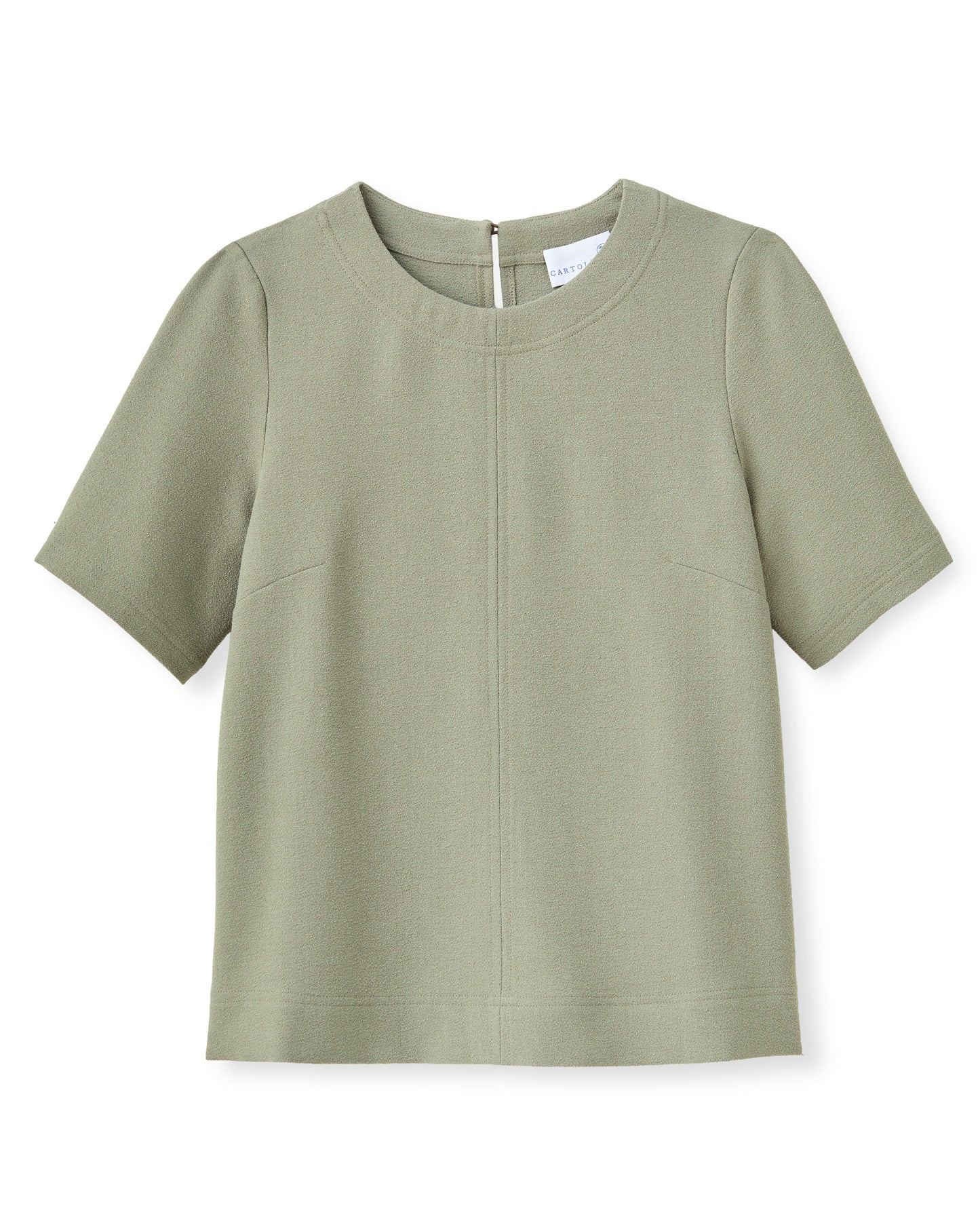 SP26 Chloe Top-Moss
