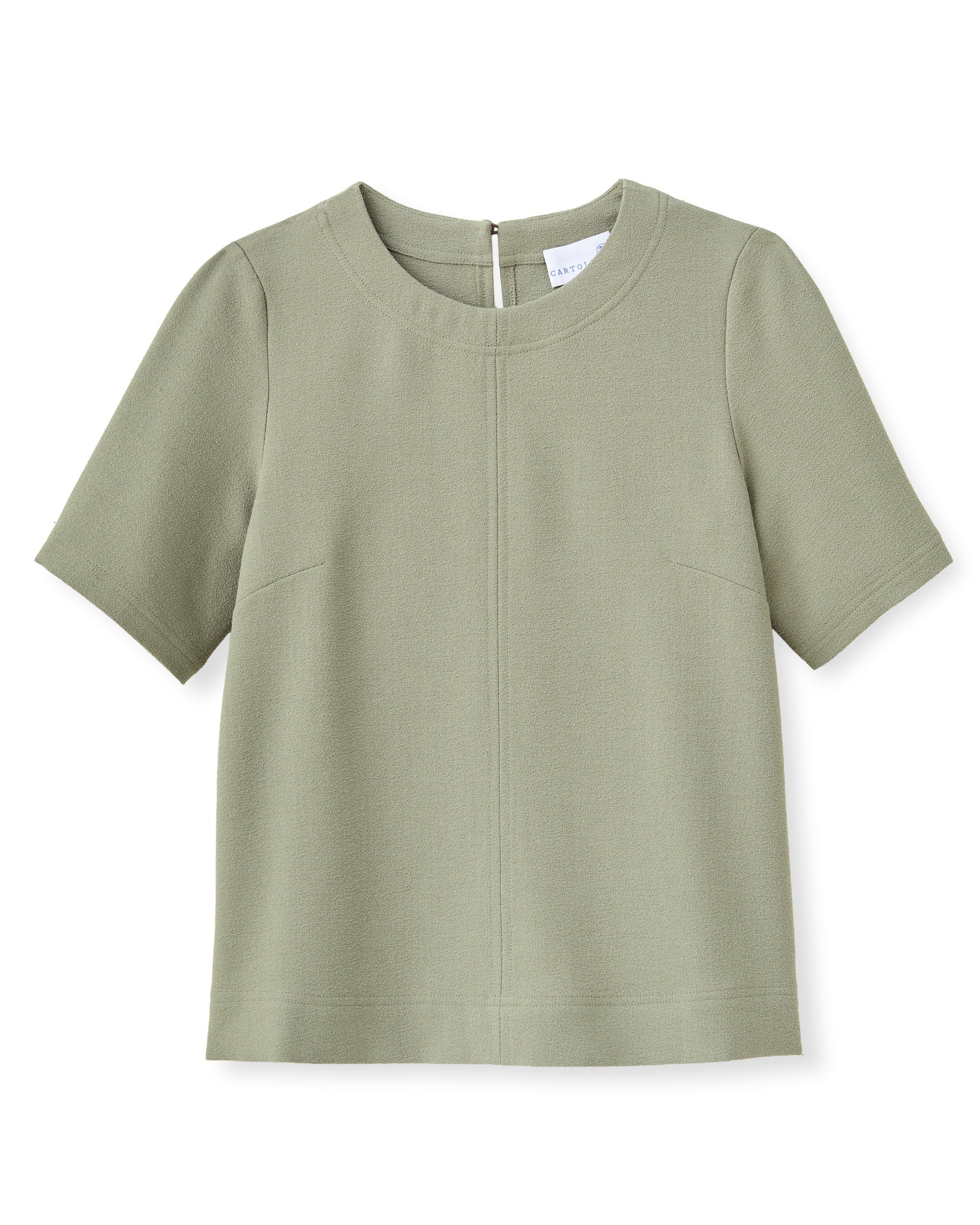 SP26 Chloe Top-Moss