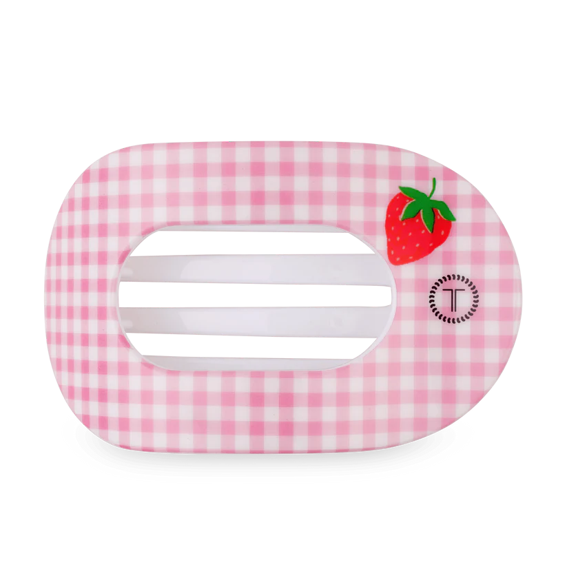 Teleties Large Round Flat Hair Clips