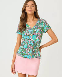 Maryetta Top - Multi Royal Zoo - size M