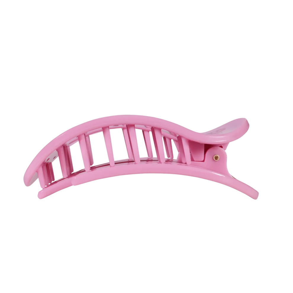 Just Add a Bow Large Flat Round Hair Clip