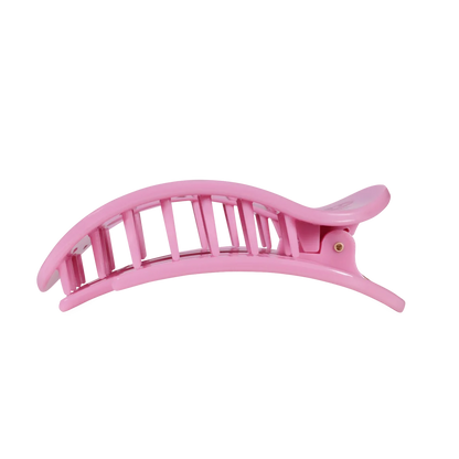 Just Add a Bow Large Flat Round Hair Clip