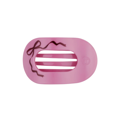 Just Add a Bow Medium Flat Round Hair Clip