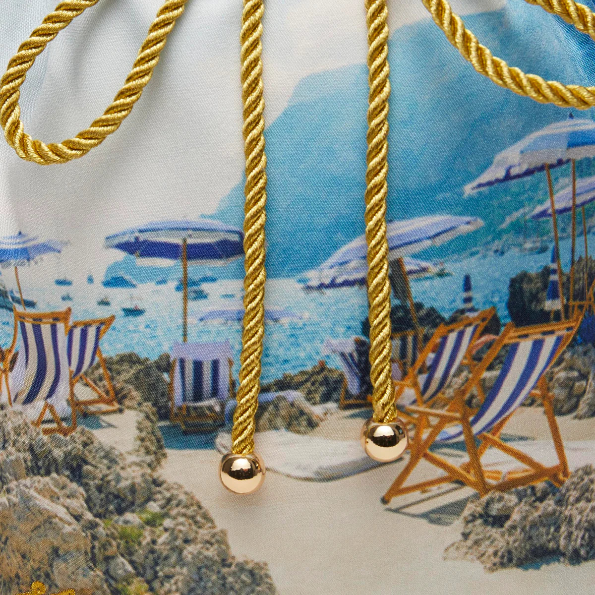 Lele Sadoughi X Gray Malin La Fontelina Lucy Backet Bag