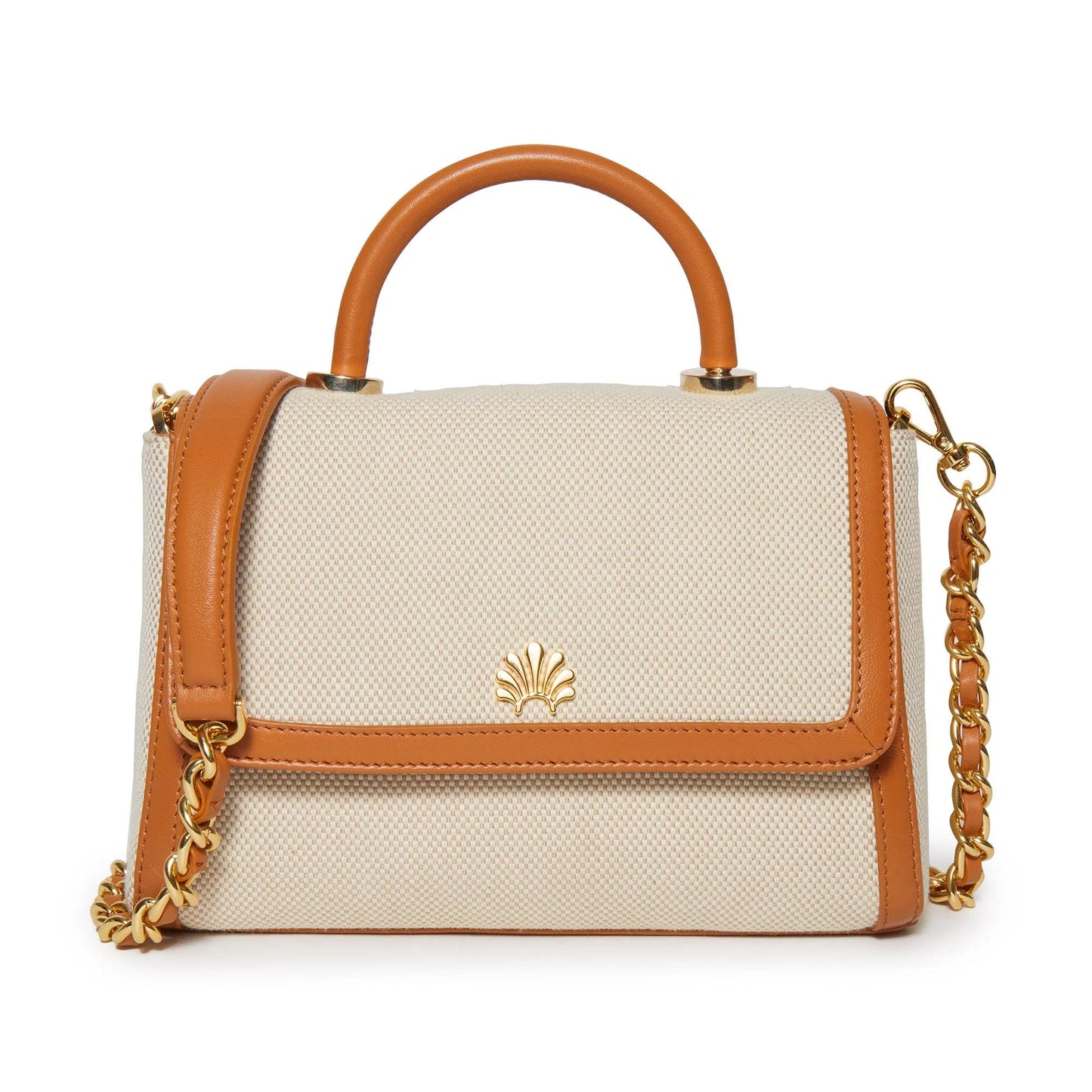 Saddle Brown Tabitha Top Handle Crossbody