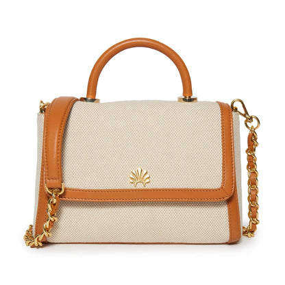 Saddle Brown Tabitha Top Handle Crossbody