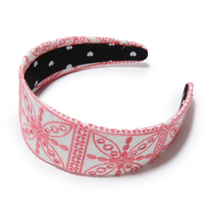 Flamingo Brigitte Floral Eyelet Headband
