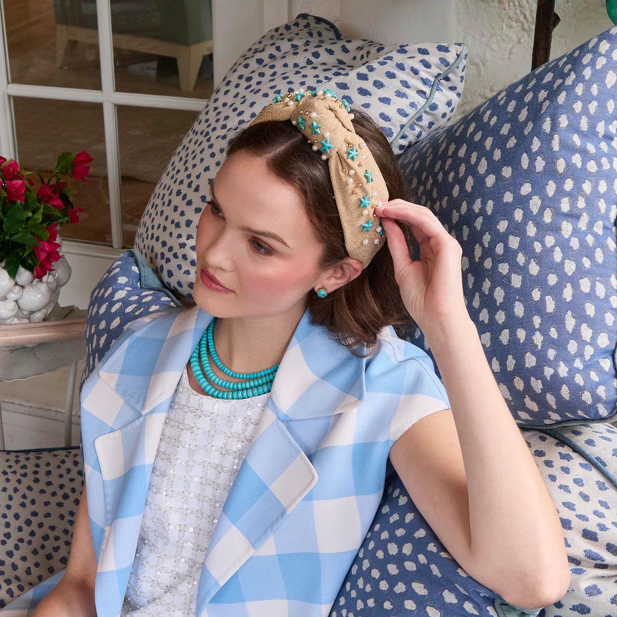 Gold Knotted Shoreline Headband