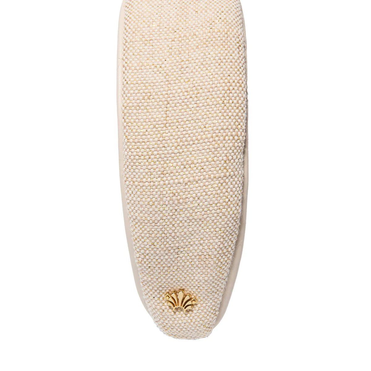 Khaki Knotted Faux Leather Trim Headband