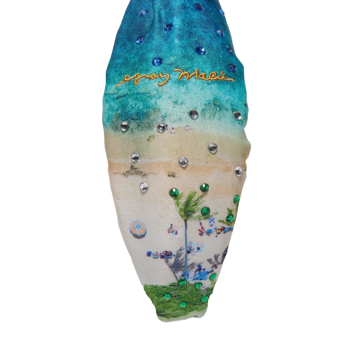 Lele Sadoughi X Gray Malin Knotted Maui Headband