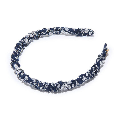 Navy Blooms Jessie Americana Liberty Headband