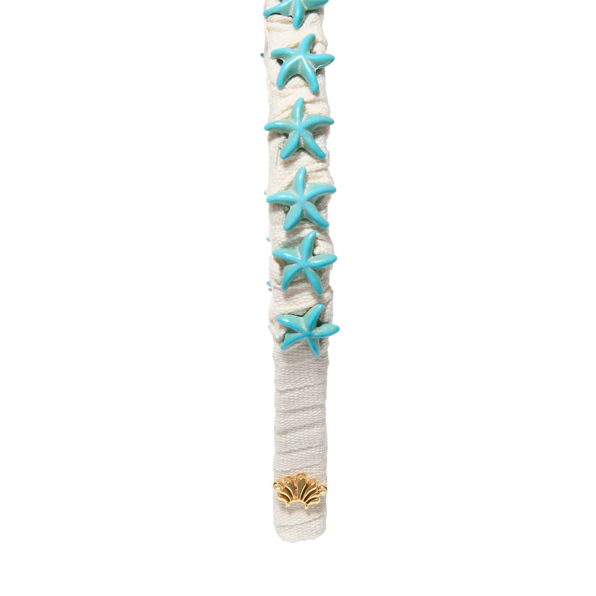 Turquoise Starfish Strand Headband