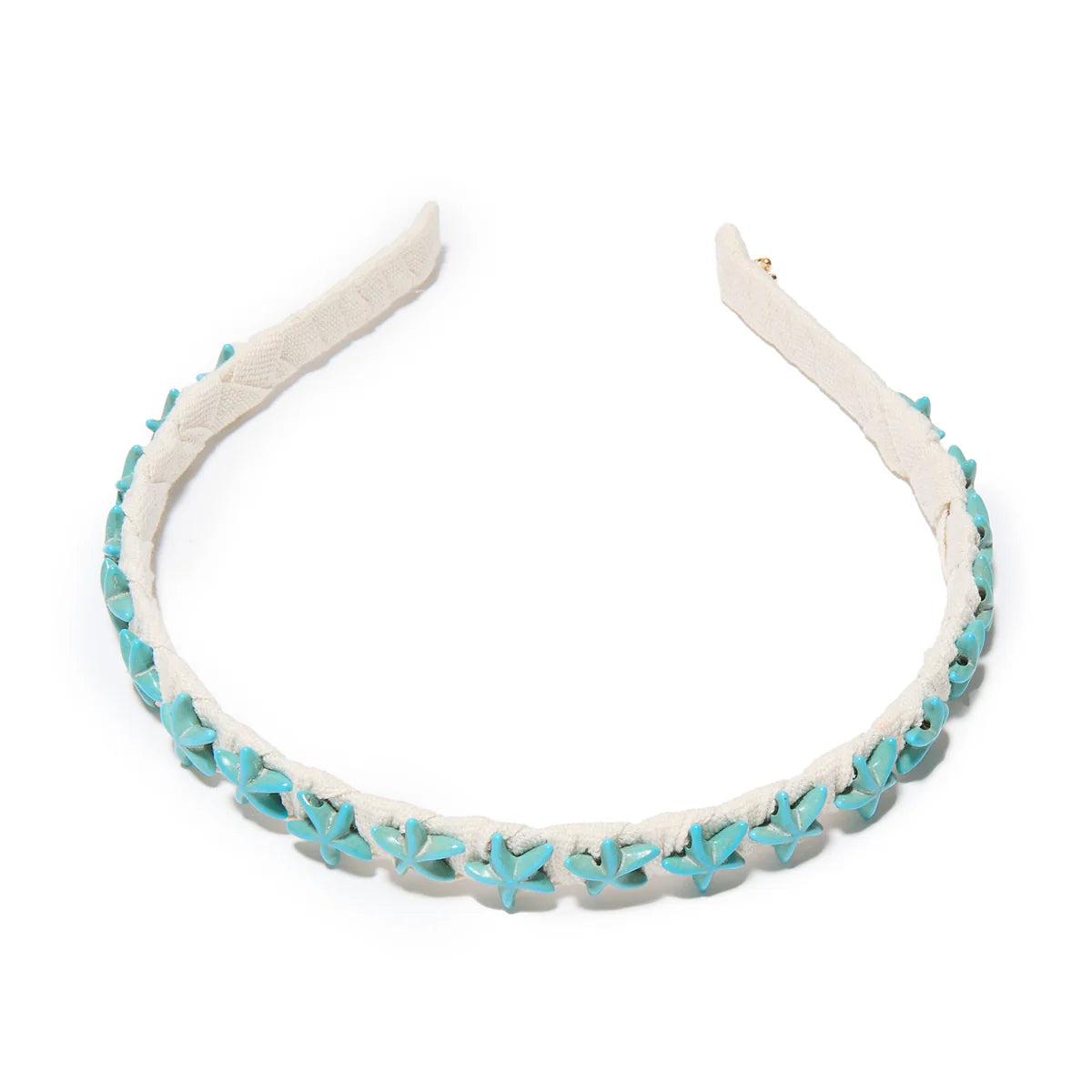 Turquoise Starfish Strand Headband