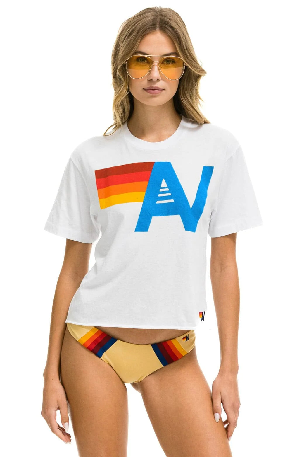 Logo Boyfriend Tee - White