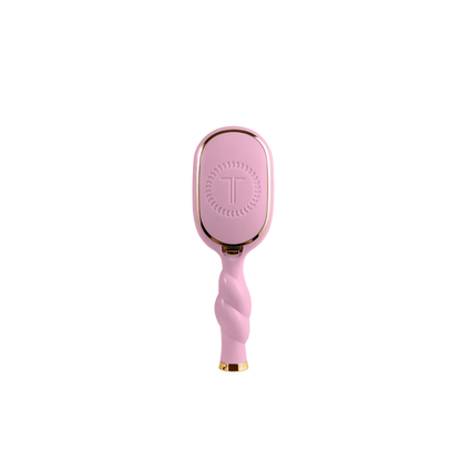 Mini Boar Bristle Hair Brush - Bubblegum Pink