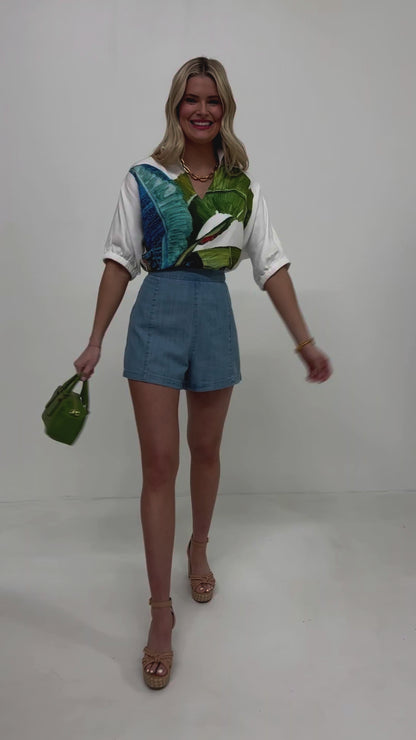 Poppy Top - Bellamy Leaves