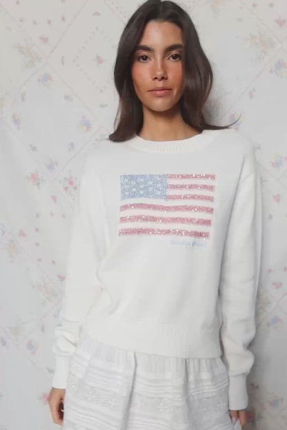 Ty Sparkle Americana Pullover - Pop Rocket