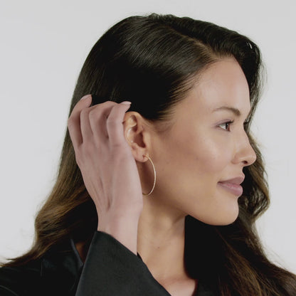 Windsor Hoop - Periwinkle