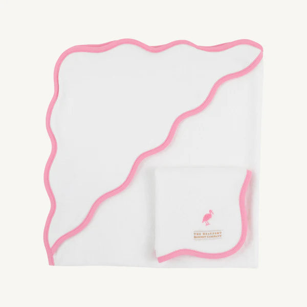 The Rub-A-Dub Gift Set-Infant - Worth Ave White/Hamptons Hot Pink