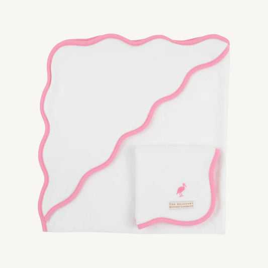 The Rub-A-Dub Gift Set-Infant - Worth Ave White/Hamptons Hot Pink