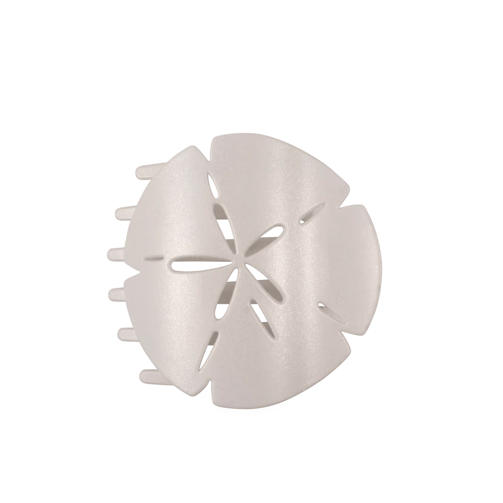 Sand Dollar Large Flat Hair Clip