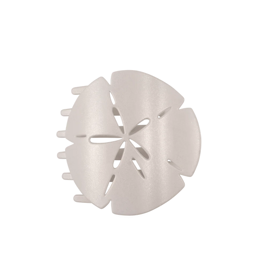 Sand Dollar Large Flat Hair Clip