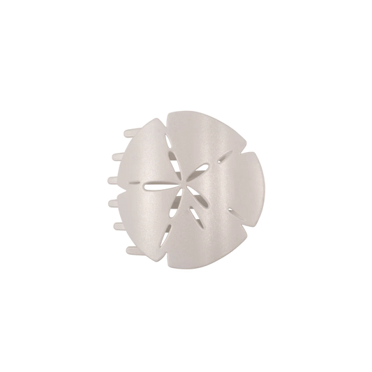 Sand Dollar Medium Flat Hair Clip