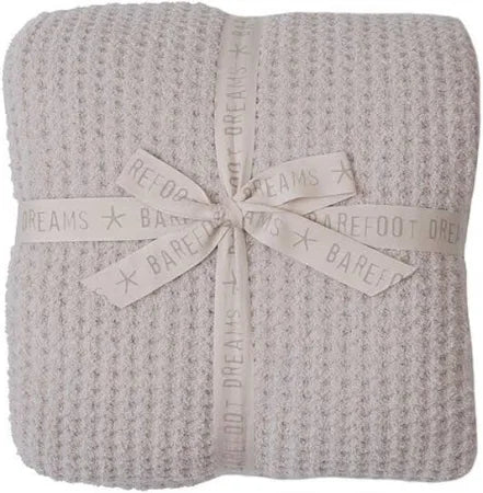 CozyChic® Waffle Bed Blanket - Stone