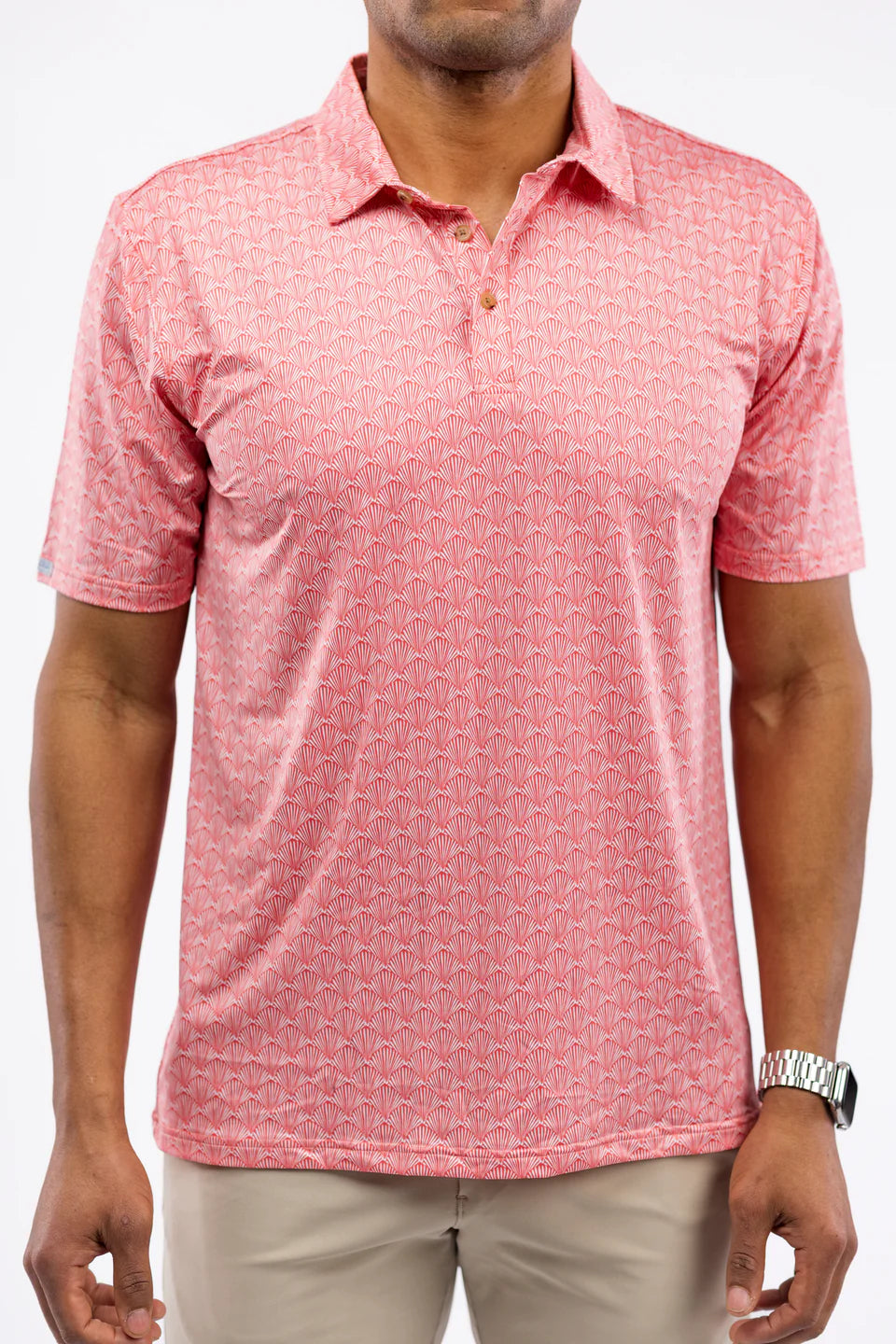 The Smitty Light Polo - Nantucket Shell
