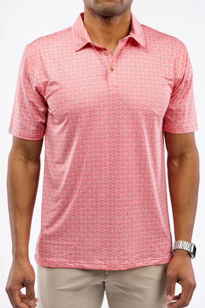 The Smitty Light Polo - Nantucket Shell