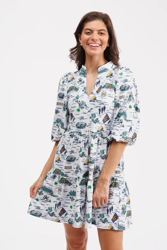 The Tory Dress - Notre Dame Toile