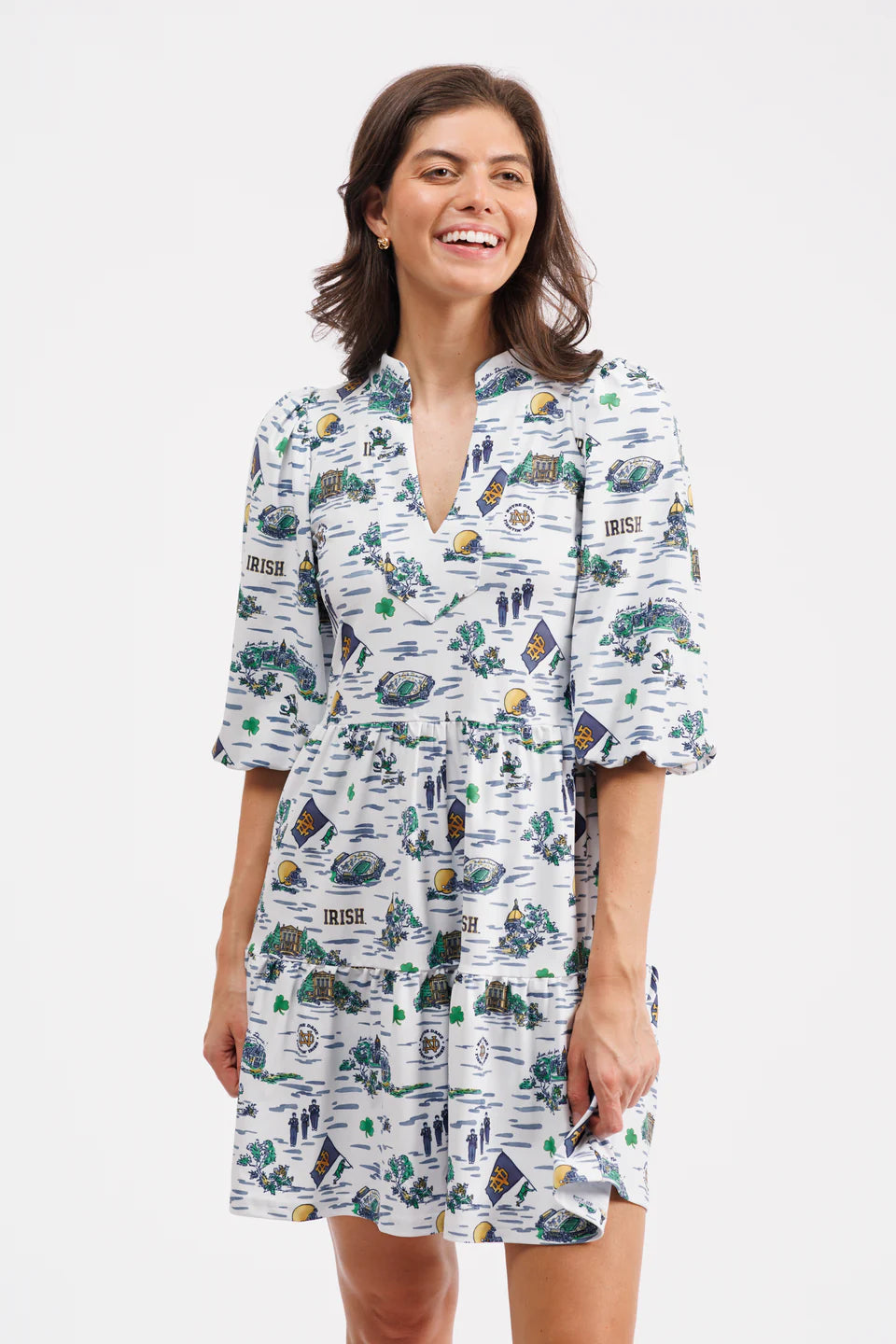 The Tory Dress - Notre Dame Toile