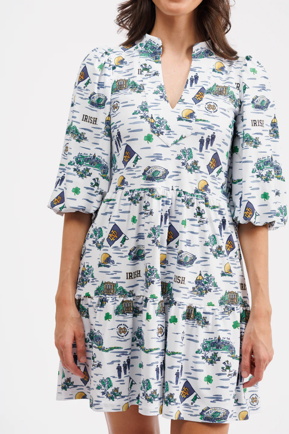 The Tory Dress - Notre Dame Toile