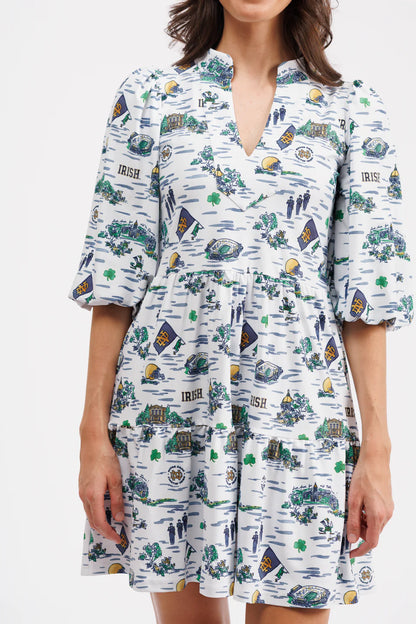 The Tory Dress - Notre Dame Toile