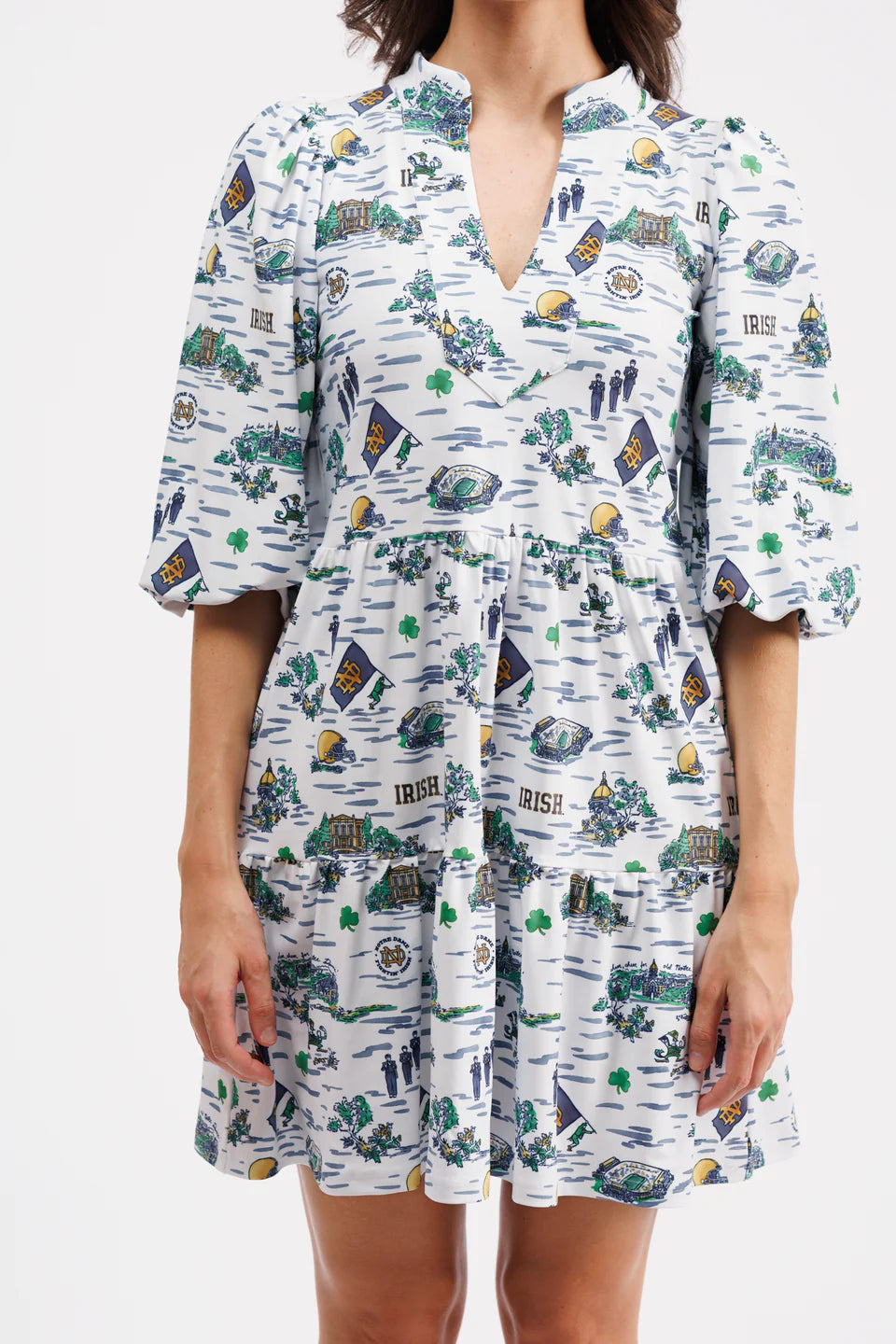 The Tory Dress - Notre Dame Toile