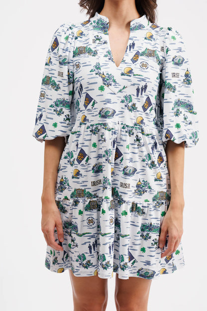 The Tory Dress - Notre Dame Toile